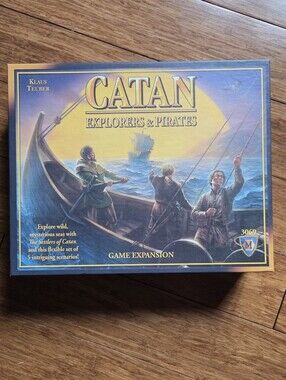 Catan Explorers & Pirates Expansion First Edition Complete Game